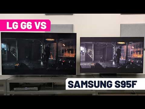 LG G6 VS Samsung S95F: the new OLED TV king of bright rooms is here