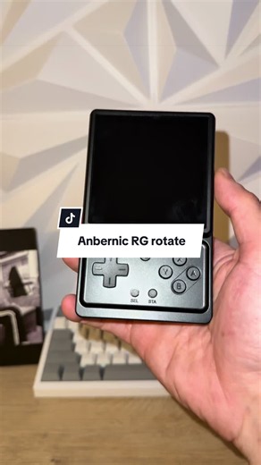 🎮 Meet the ANBERNIC RG Rotate — retro gaming with a twist! This compact handheld packs a unique rotating screen design, a crisp 3.5-inch 720 × 720 IPS display and Android 12 into a seriously distinctive gaming device. 🔥 Why it stands out: 🕹️ Supports Android games and over 30 types of emulators 📱 Unusual rotating screen with a satisfying mechanical design ⚡ Unisoc Tiger T618 octa-core processor 💾 3GB RAM 32GB internal storage 🎧 Wi-Fi 5, Bluetooth 5.0 and stereo speakers 🔋 2,000mAh battery
