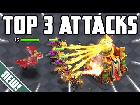Top 3 EASY TH16 Attack Strategies for 2026! 3 Star CWL, War & Ranked Mode Bases! (Clash of Clans)