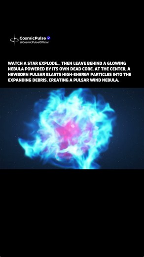 A Dead Star Creates Its Own Nebula