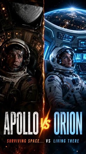 "TRAILER" Apollo vs Orion: From Surviving Space… to Living in Deep Space