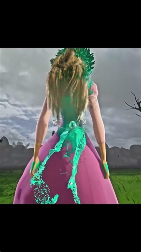 TERMINATOR Destroys Disney Princess RAPUNZEL! 😱🤖 #shorts #mk1 #disneyprincess