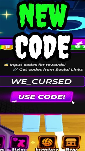 NEW CODES in Volleyball Legends! 🏐🔥 UPDATE 89 CODES ARE HERE! 😱 #shorts #roblox #gaming #viral #2026