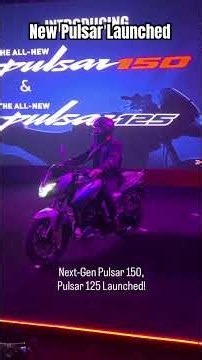 New Bajaj Pulsar 125 and Pulsar 150 Launched