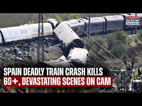 Spain High-Speed Train Crash: 68 Dead In Deadly Collision, Devastating Scenes On Cam| Human Error Or