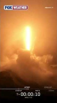 SPACE FLIGHT 🚀: Residents In Chino Hills, California, Witnessed The Launch Of The SpaceX Falcon 9