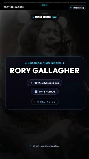 Rory Gallagher #guitarhero #badpenny