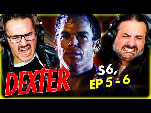 DEXTER 6x05-6x06 REACTION– DEXTER GOES FULL DARK PASSENGER – FIRST TIME WATCHING