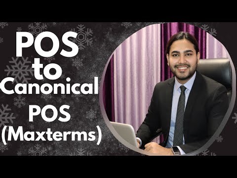 POS Form to Canonical POS Conversion| How to convert | What are Maxterms | Chapter 3 Part 4