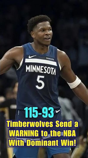 Timberwolves Send a WARNING to the NBA With Dominant Win!🔥