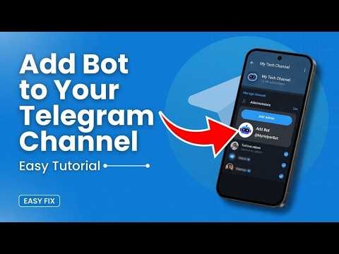 How to Add Bot to Your Telegram Channel