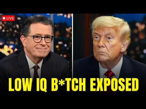 Trump DEMANDS an IQ Test — 13 Seconds Later, Stephen Colbert Asks ONE Question That Leaves Him STUMP