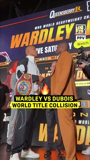 Wardley vs Dubois for the World Title this Saturday 🔥
