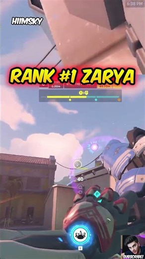 Rank #1 Zarya's Grav's Are Next Level
