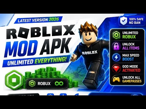 Roblox mod menu lastest version | Unlimited robux | Wall hack | Best hack direct link MediaFire