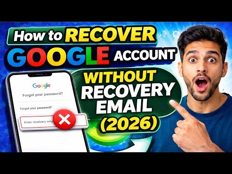 How To Recover Gmail Account Without Recovery Email in 2026 | Google Account Recovery