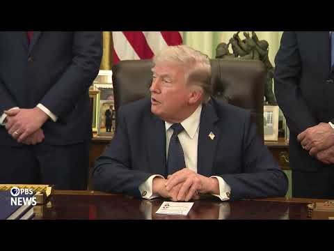 WATCH: Trump defends his claim of 'rigged' Virginia election, linking mail-in ballots to 'cheating'