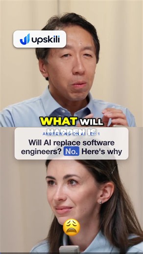 #andrewng #softwareengineer #coding #upskili | upskili