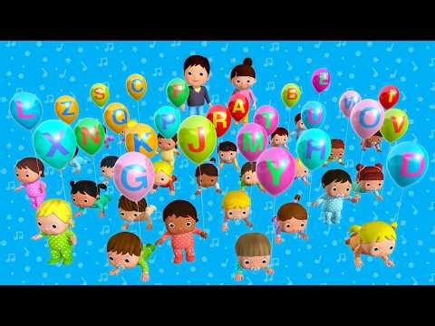 Alphabet Party: Learn Letters & Phonics 🥳 Nursery Rhymes | ABC For Kids | Toddler Learning Songs