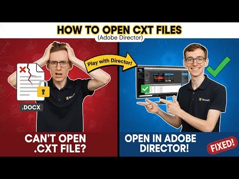 Opening CXT Files (Adobe Director)