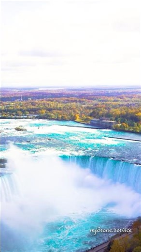 Niagara Falls from Above | Cinematic Drone Short 4K #shorts