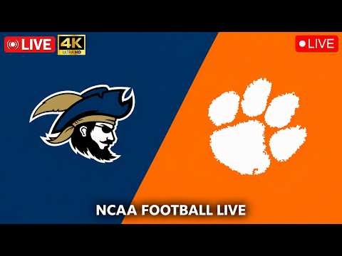 Clemson vs Charleston Southern LIVE | NCAA College Football LIVE | NCAAF LIVE