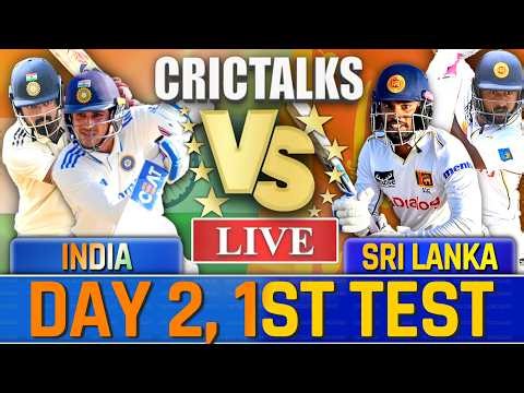 Live: IND vs SL, Day 2, 1st Test Cricket Live Match Today, Scores, Commentary India vs SRI LANKA