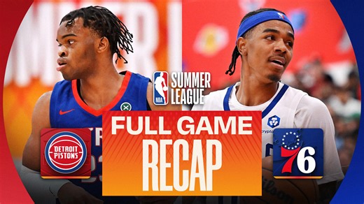 Game Recap: 76ers 101, Pistons 93