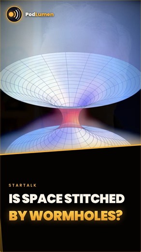 Space Might Be Held Together by Wormholes