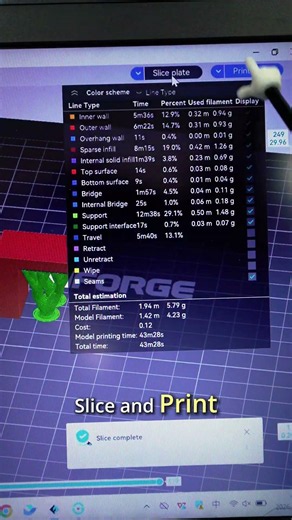 Want perfect support removal? It only takes 2 simple settings! #3dprinting #3dprintingtips #tutorial