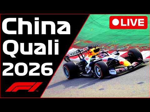 🔴F1 LIVE - China GP QUALI - Commentary + Live Timing