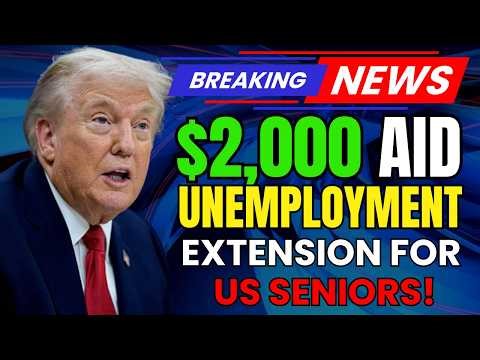 URGENT: $2,000 Good News for US Seniors! Third Stimulus + $2,000 Aid & Unemployment Extension