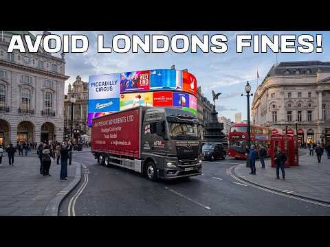 Dodging London Lorry Fines vs. Navigating Piccadilly Circus in an HGV!