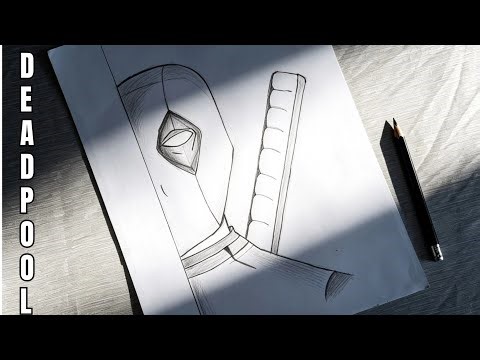 Easy Deadpool Pencil Sketch Tutorial (Step-by-Step Guide)