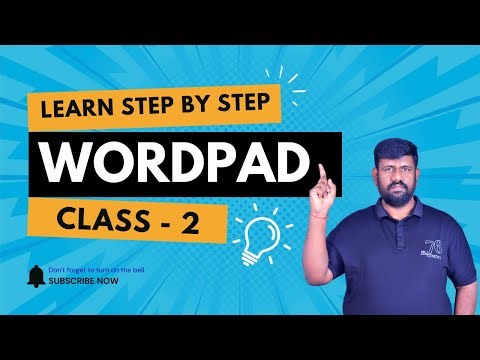 📘 WordPad Class 2 | File Menu Explained | Step-by-Step Tutorial