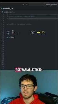 Python Basics — Variable Reassignment Explained