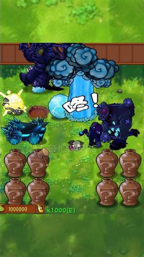 PvZ 1 Fusion 3.1 - 10 Obsidian Barley Plant Vases Vs 5 Vase Breaker -P47 #shorts #pvz #youtubeshorts