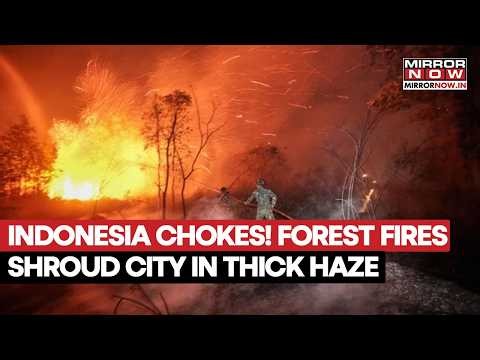 INDONESIA CHOKES! Forest Fires Shroud Kalimantan In Thick Haze, Air Quality At 'Hazardous' Level