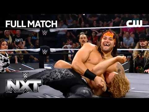 FULL MATCH: Shiloh Hill vs. Patrick Dempsey | WWE NXT | The CW