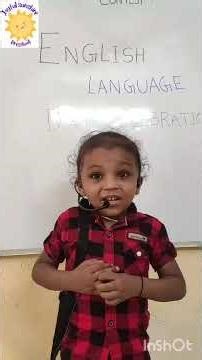 English language day Celebration #learninginnovation #activity #handsonactivitites #kidseducatio