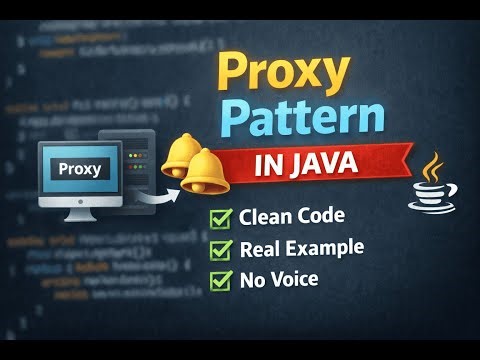 Java Proxy Pattern | Clean & Practical Example