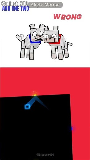 When Tom First Met Jerry the Dog (Minecraft Meme) | Blue Bouncing Square