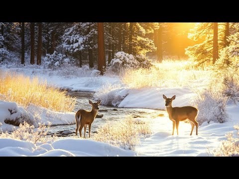 Beautiful Relaxing Soothing Music, Peaceful Music, "Peaceful Cozy Winter in Vermont" by Tim Janis