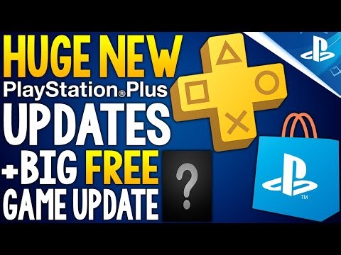 Huge NEW PS Plus UPDATES, Big FREE Game Update and More PlayStation News and Updates!