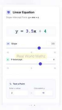 Stop Guessing, Start Graphing: y=mx+c Made Easy 🧮