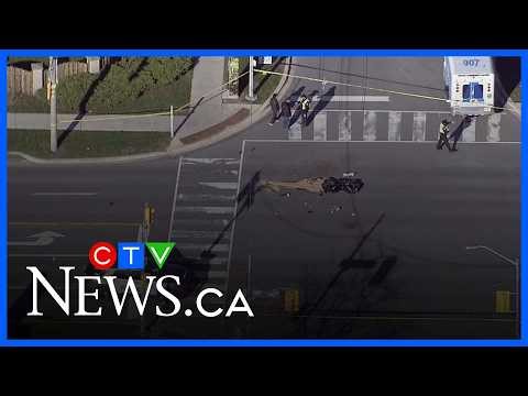 29-year-old female motorcyclist dead after crash in Toronto