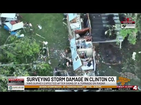 Germantown, Ill. gets slammed by severe weather; homes damaged, trees, powerlines down