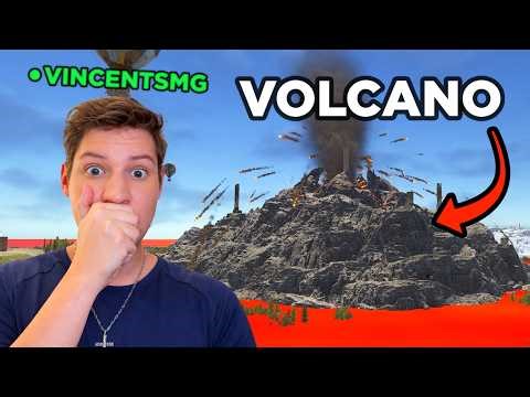 100 players vs Volcano