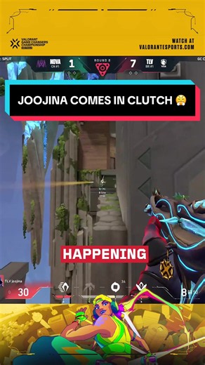 JOOJINA's Perfect Clutch in VCT Game Changers | VALORANT Esports