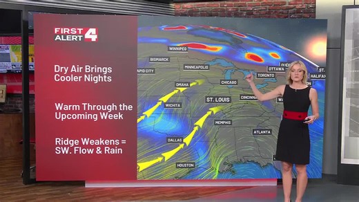 Warm & Dry Through Friday!